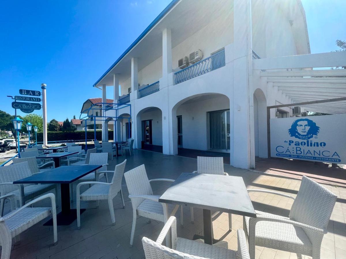 Hotel Ca' Bianca Da Paolino Misano Adriatico Eksteriør billede